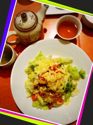 タコライス風チャーハン タコライス風チャーハン